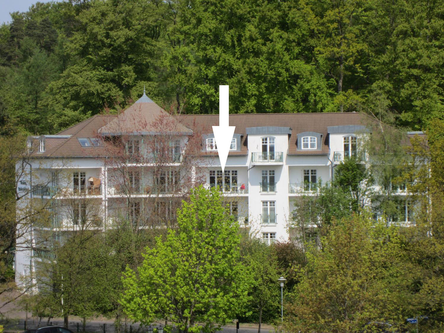 Aussenansicht der Residenz Waldschlößchen
